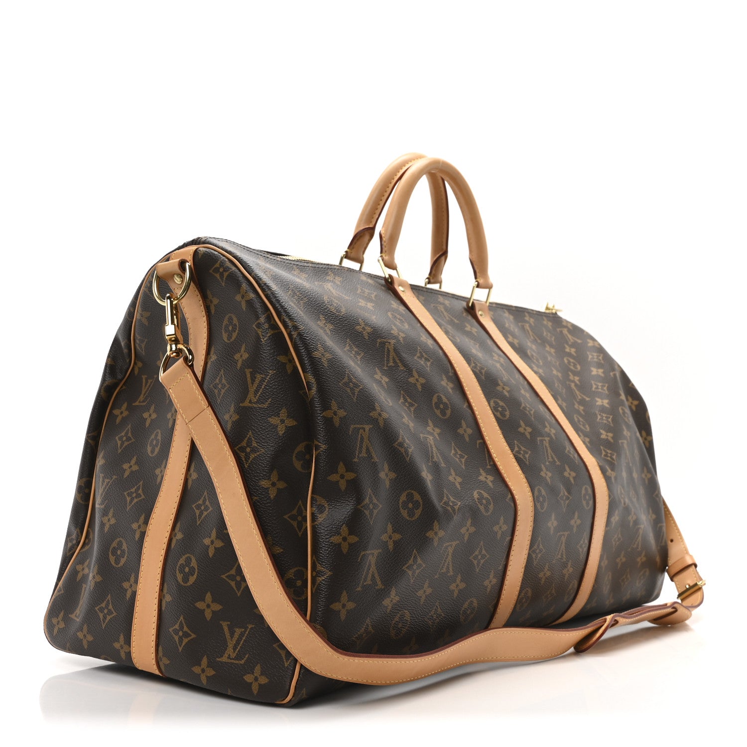 Louis Vuitton Monogram Keepall Bandouliere 55 3 of 9