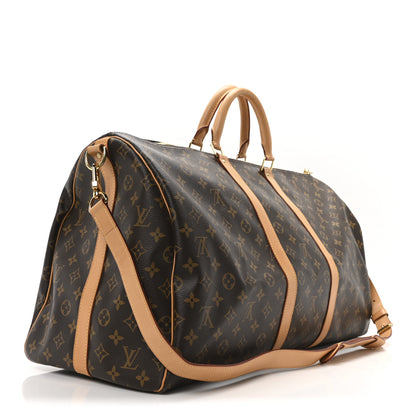 Louis Vuitton Monogram Keepall Bandouliere 55 3 of 9