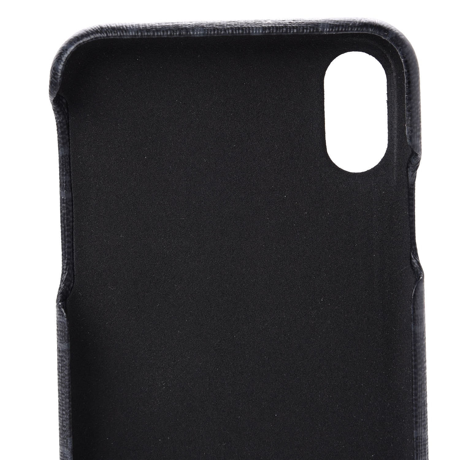 Gucci GG Supreme Monogram Top Handle iPhone XS Max Case Black 6 of 9