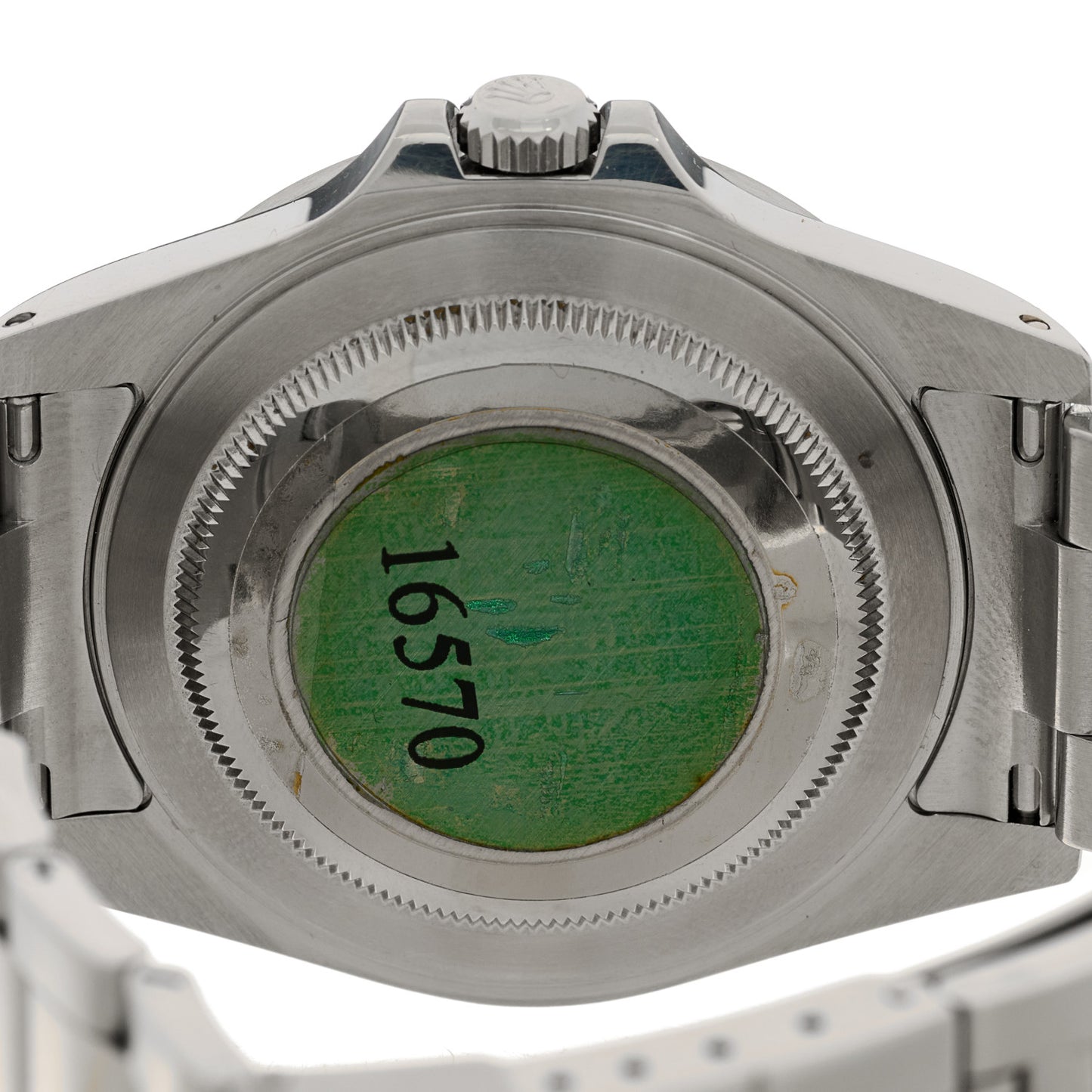 Stainless Steel 40mm Oyster Perpetual Date Explorer II Watch White 16570