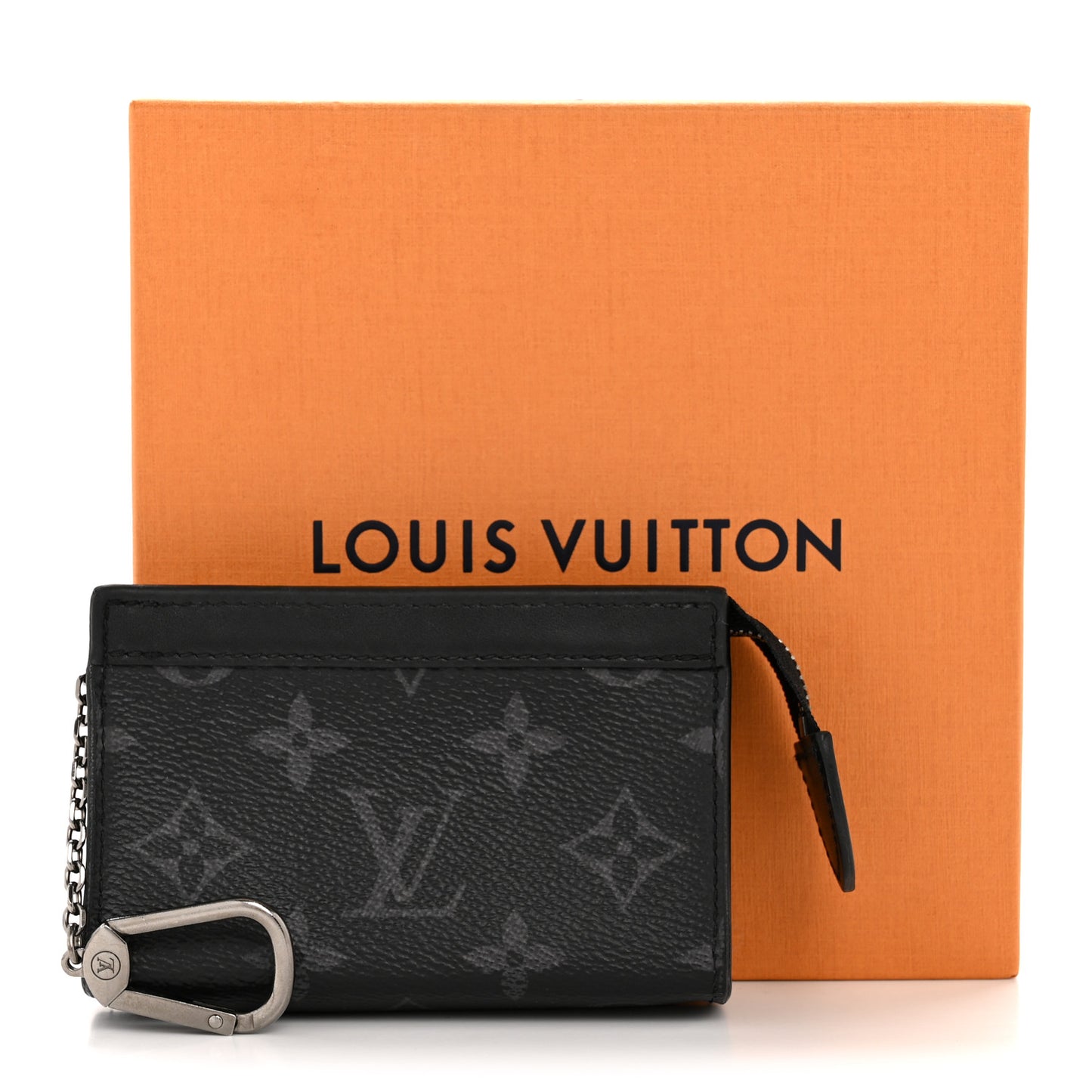 Monogram Eclipse Key Pouch Voyage