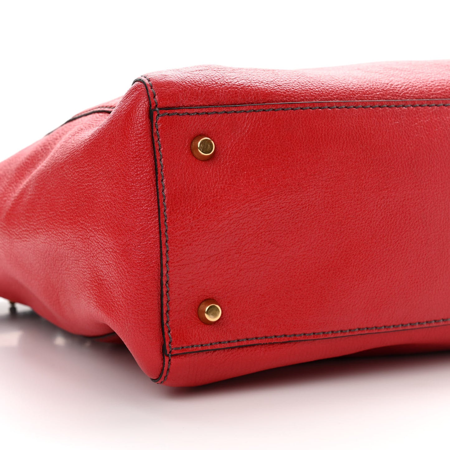 Goatskin DIORANGELES Tote Red