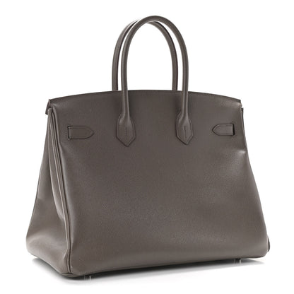Hermes Epsom Birkin 35 Etain 2 of 15