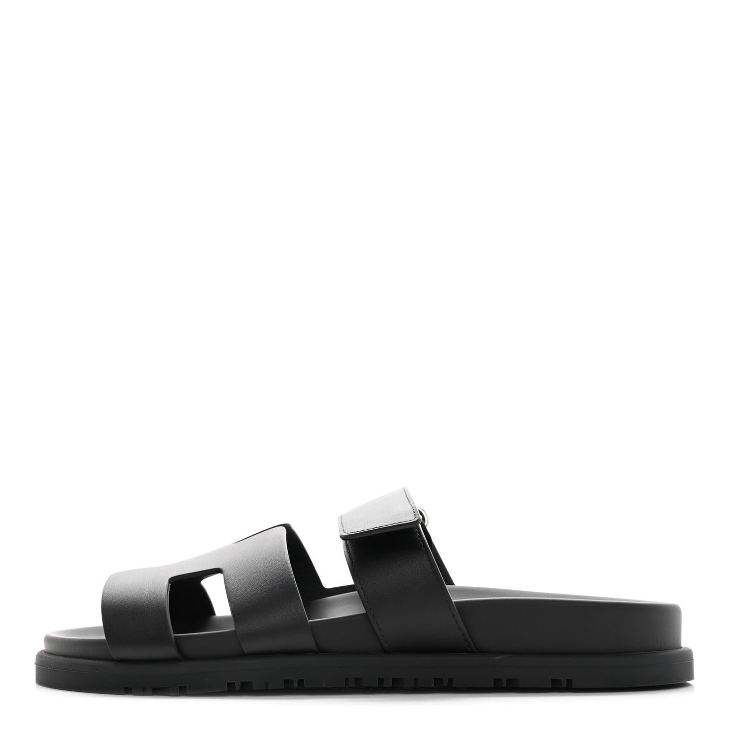 Calfskin Womens Chypre Sandals 37 Black