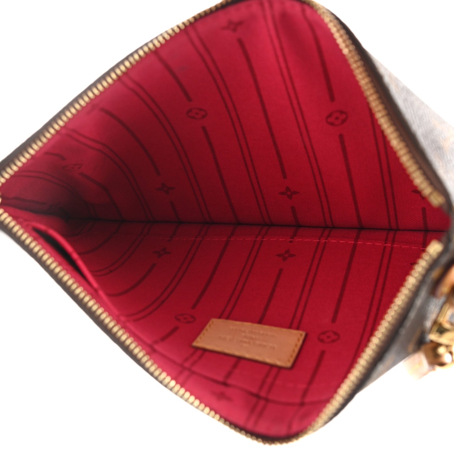 Monogram My LV Heritage Neverfull MM GM Pochette Fuchsia White