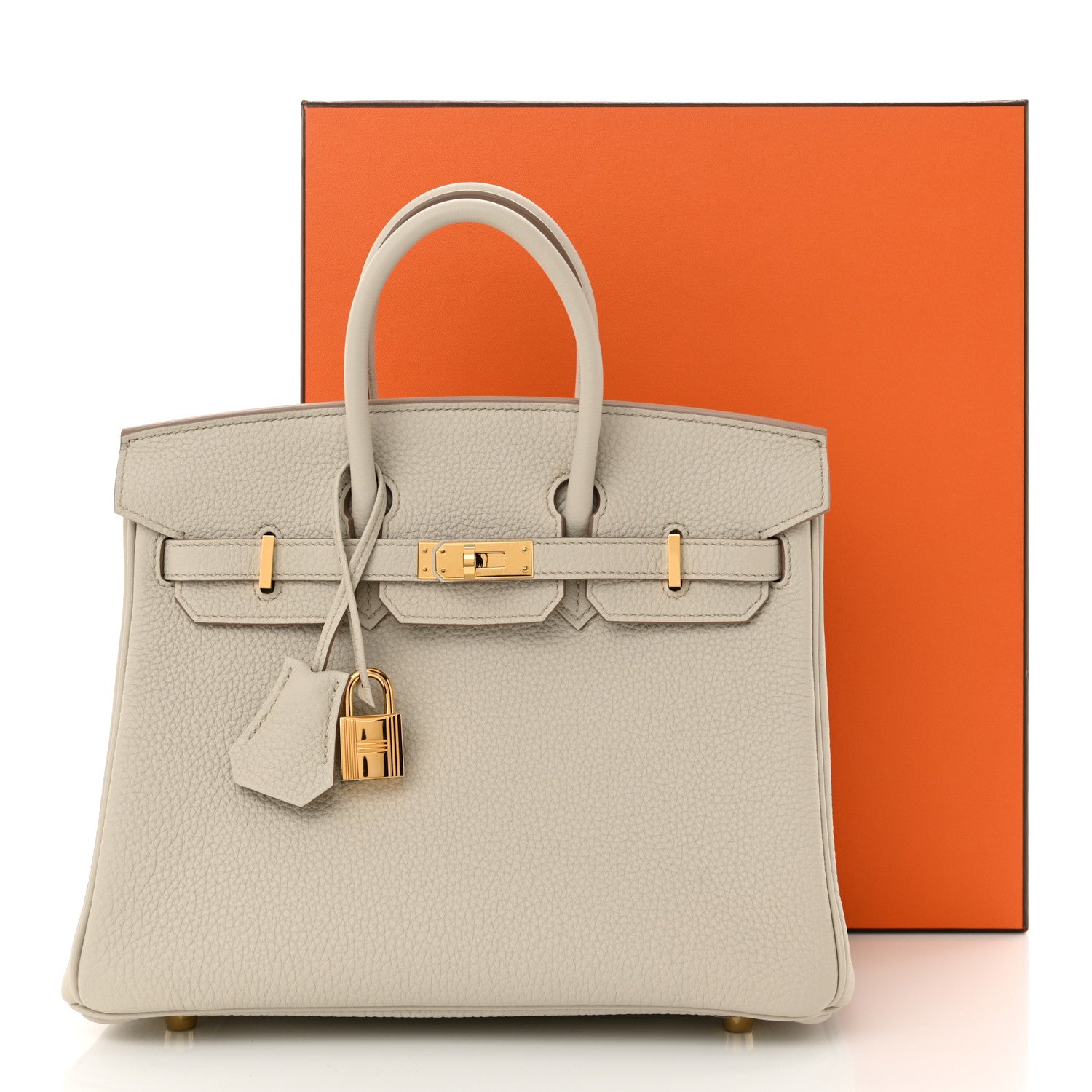 Hermes Togo Birkin 25 Beton 11 of 11