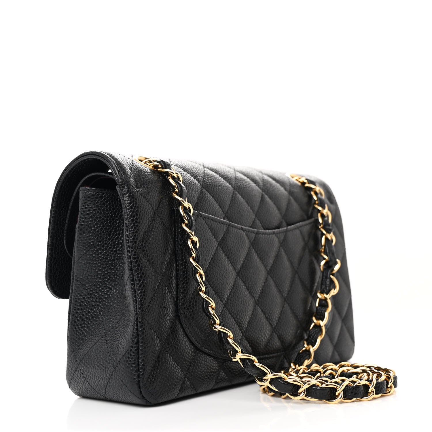 Chanel Caviar Quilted Small Double Flap Black 3 of 12