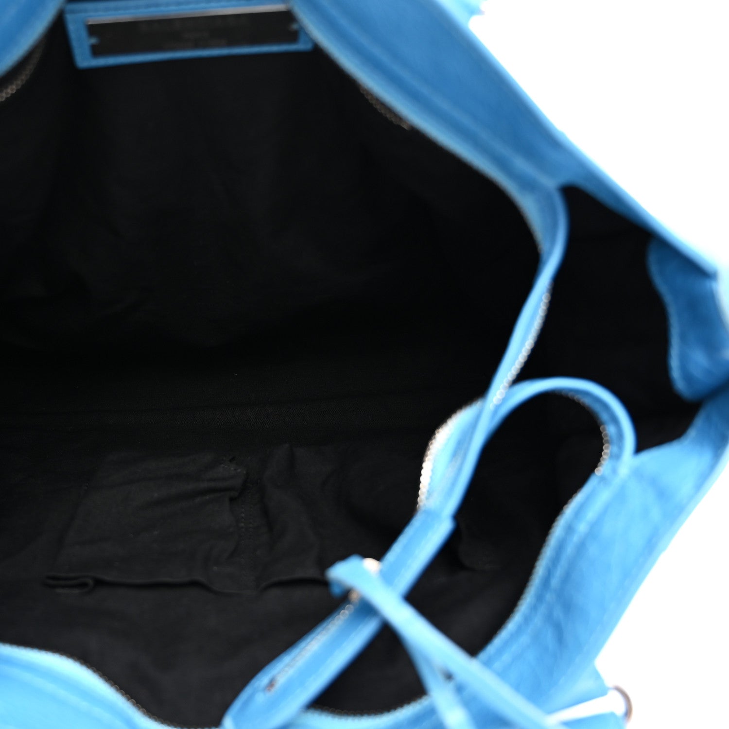 Balenciaga Agneau Classic Silver Hardware City Bleu Azur Clair 6 of 11
