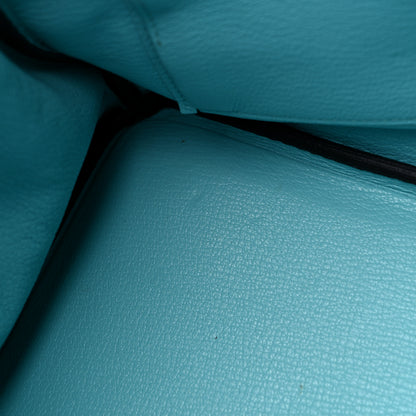 Hermes Togo Birkin 30 Bleu Atoll 13 of 20