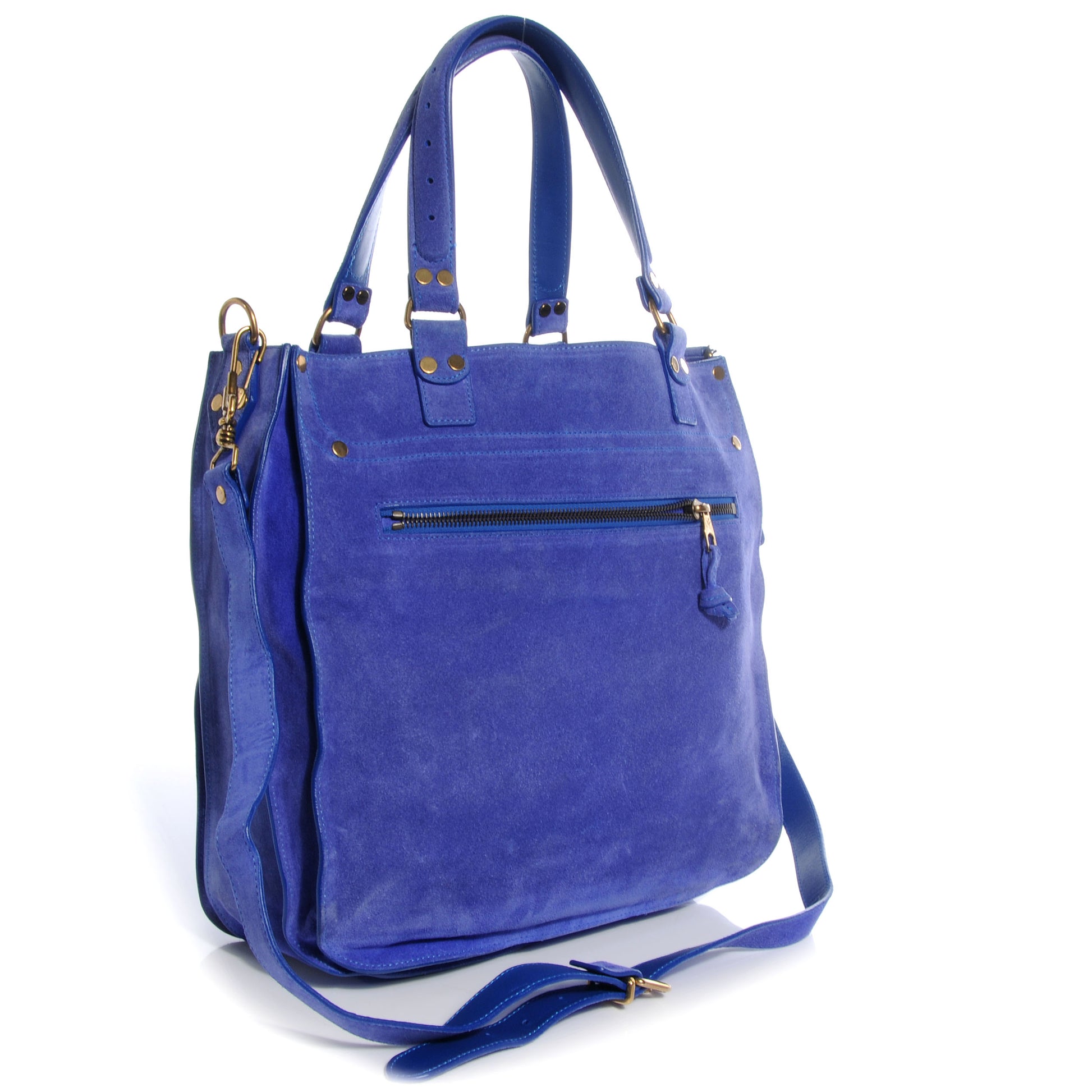 Proenza Schouler Suede PS1 Tote Cobalt 3 of 8