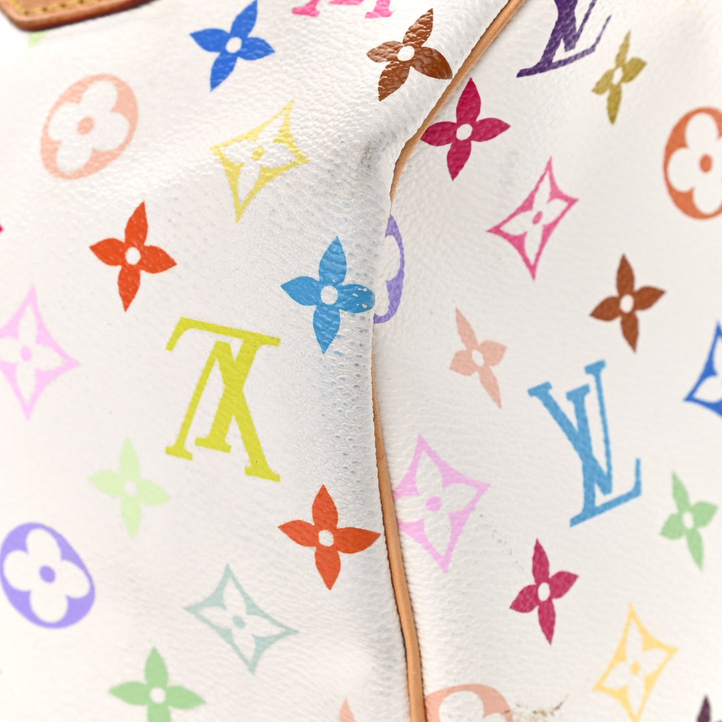 Monogram Multicolor Speedy 30 White