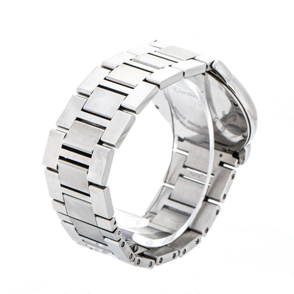Cartier Stainless Steel 36mm Ronde Solo Quartz Watch 4 of 8