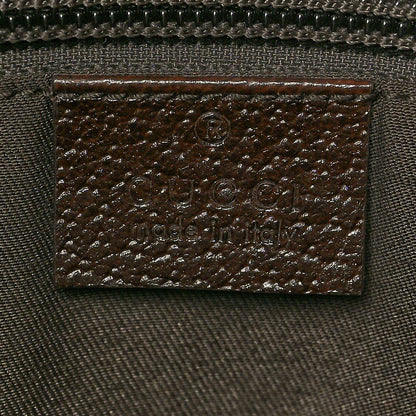 Gucci GG Monogram Web Large Collapsible Carry On Duffle Beige Brown 5 of 15