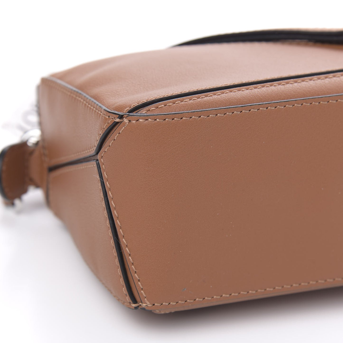 Calfskin Mini Puzzle Bag Tan