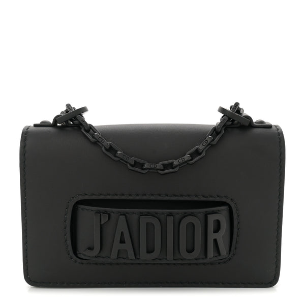 Christian Dior Ultra Matte Calfskin Mini J'Adior Chain Flap Bag