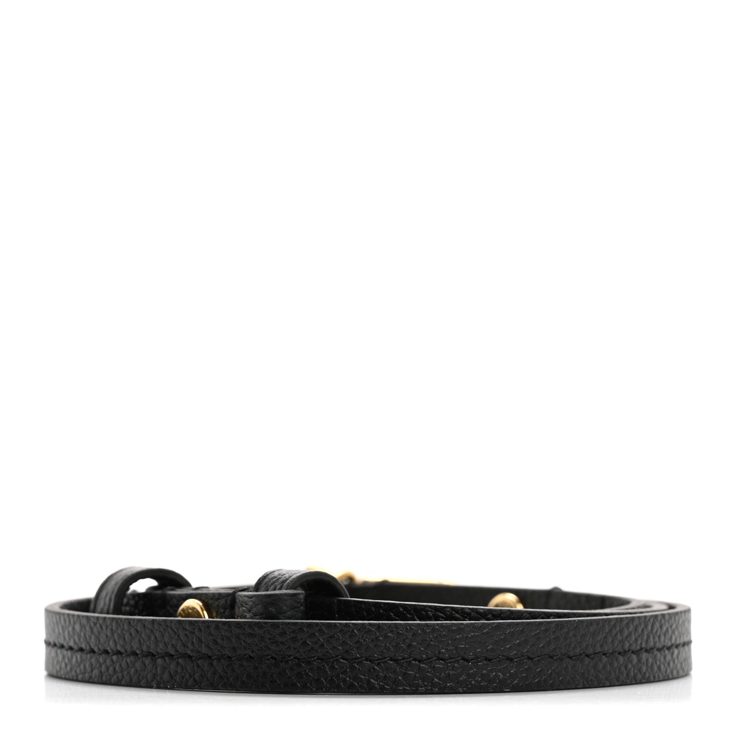 Louis Vuitton Calfskin Easy Pouch On Shoulder Strap Black 2 of 3
