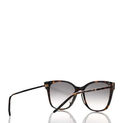 Saint Laurent Square Acetate Metal SLM48S Sunglasses Tortoise 4 of 7
