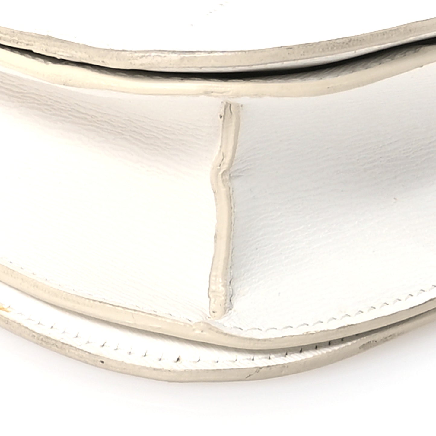 Liege Calfskin Medium Classic Box Flap Bag White