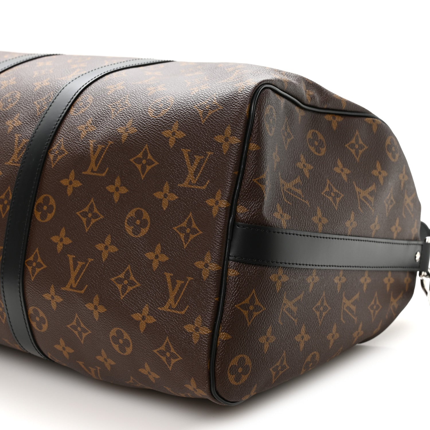 Louis Vuitton Monogram Macassar Keepall Bandouliere 45 8 of 8