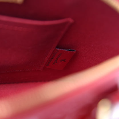 Louis Vuitton Vernis Alma BB Pomme D'Amour 9 of 11