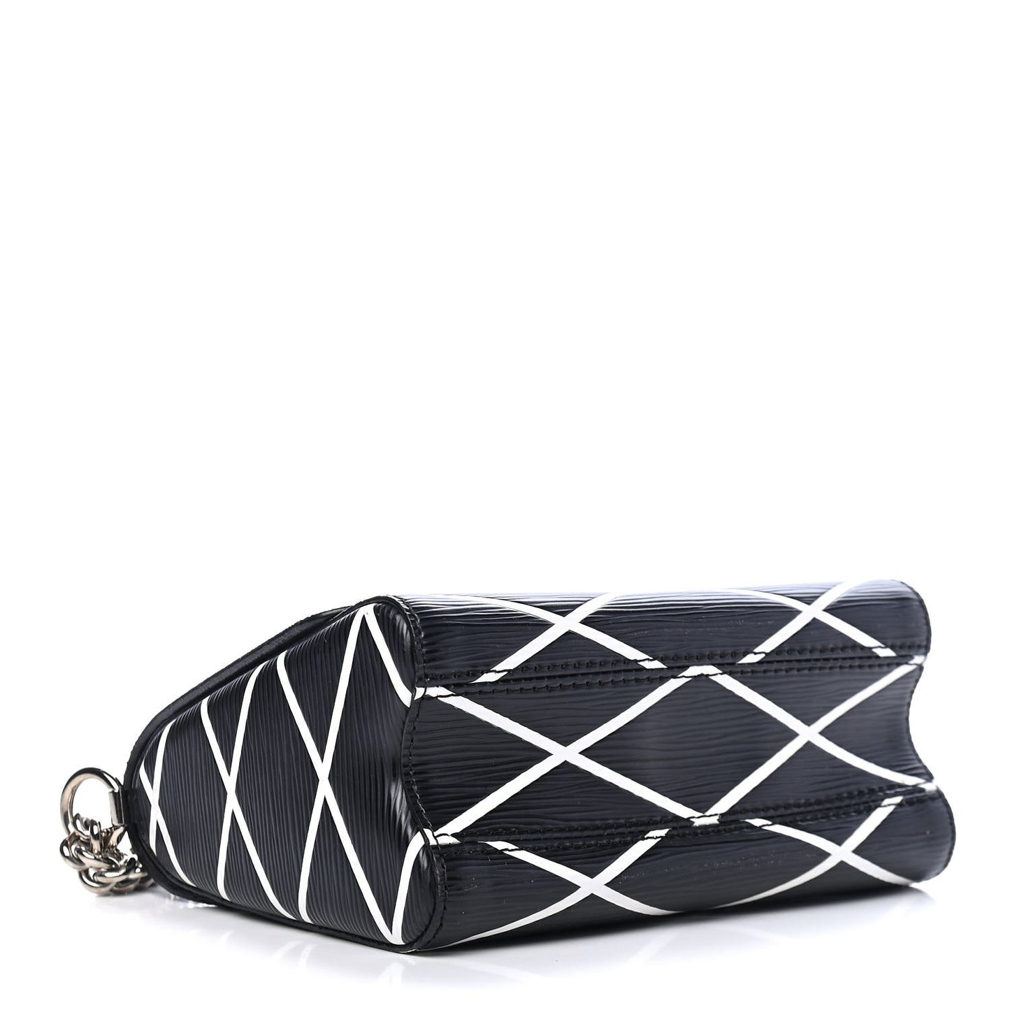 Epi Malletage Twist Shoulder Bag PM Black