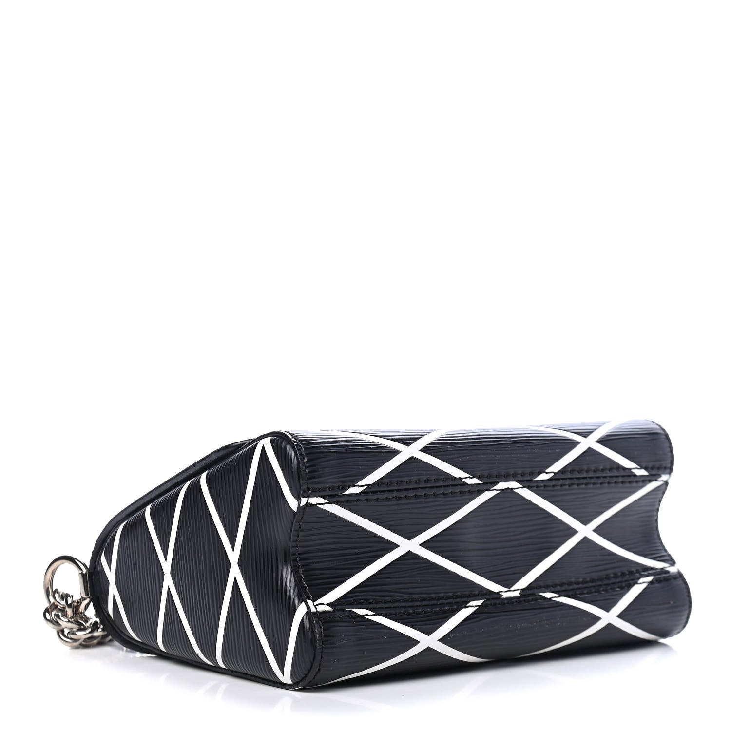 Louis Vuitton Epi Malletage Twist Shoulder Bag PM Black 3 of 4