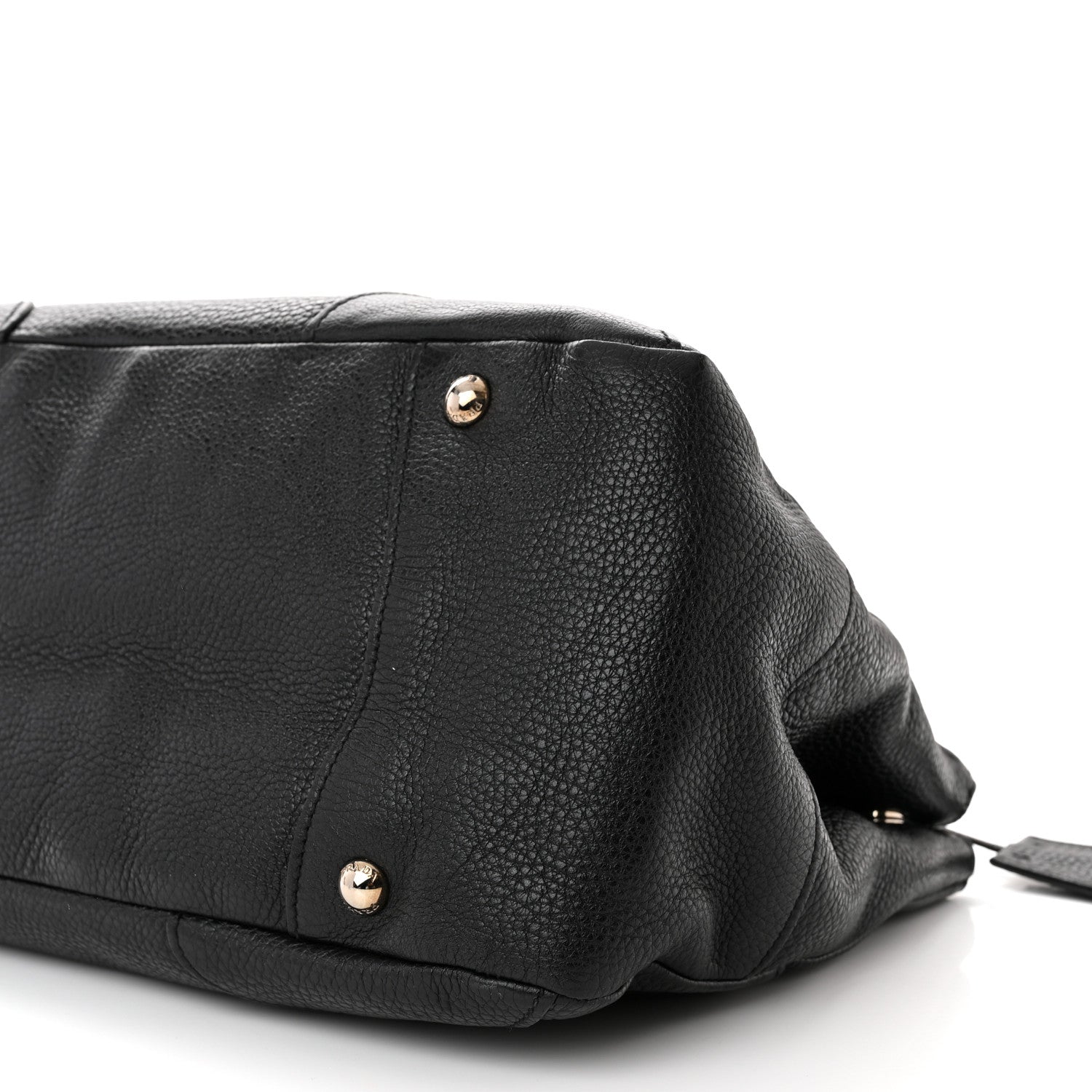 Prada Vitello Daino Tote Black 9 of 9