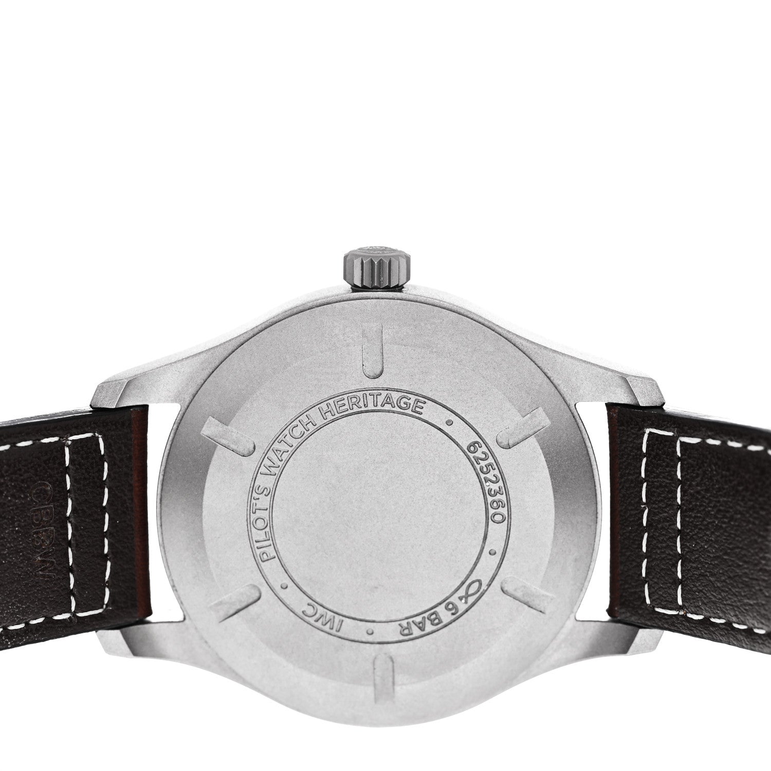 IWC Titanium Calfskin 40mm Pilot Mark XVIII Heritage Automatic Watch Black IW327006 4 of 5