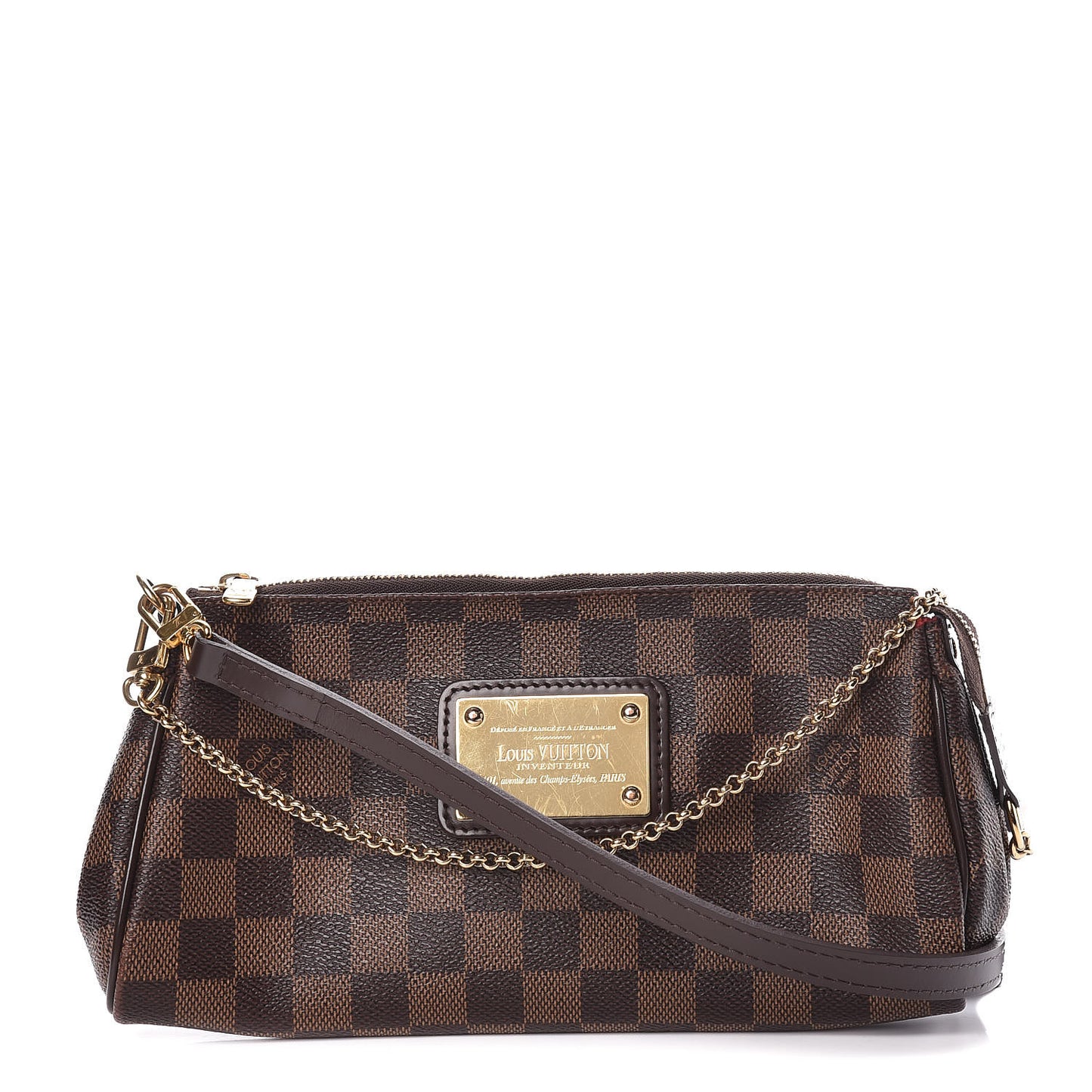 Damier Ebene Eva Clutch