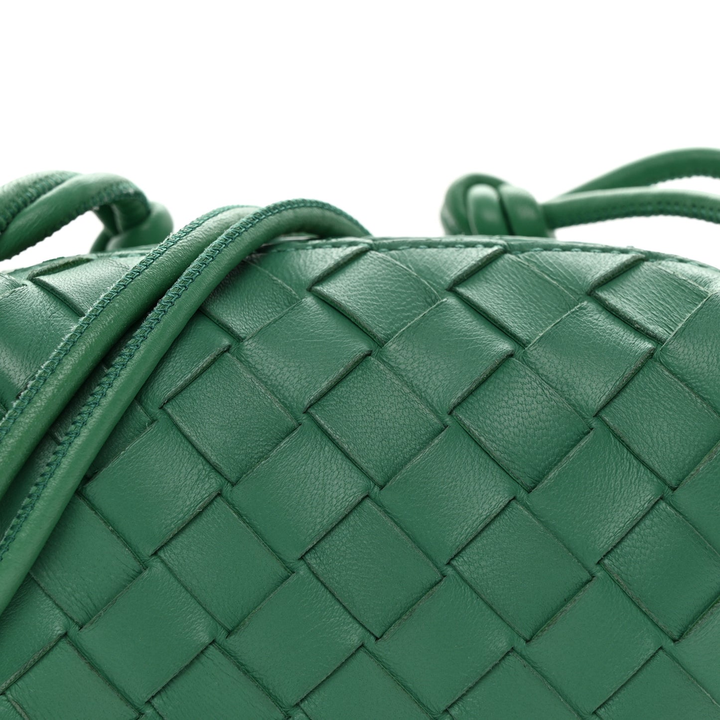 Nappa Intrecciato Candy Loop Camera Bag Mermaid