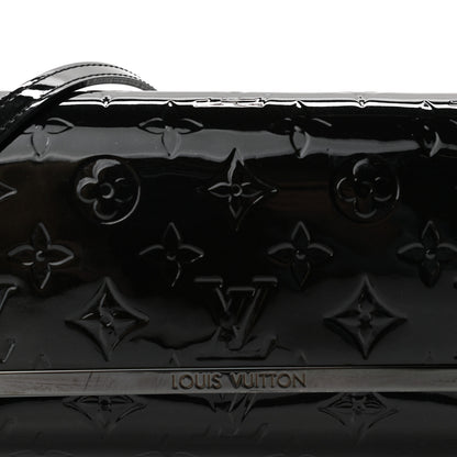 Louis Vuitton Vernis Rossmore MM Noir Magnetique 7 of 11