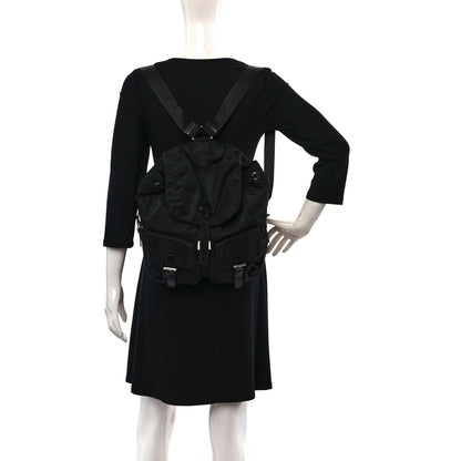 Prada Nylon Vela Large Backpack Black 2 of 9