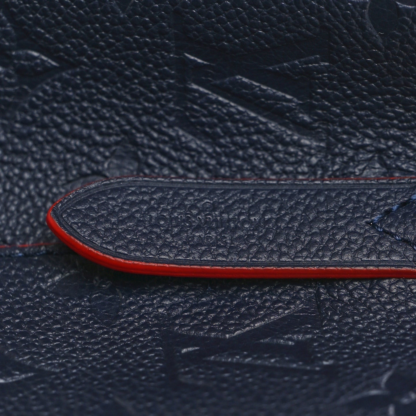 Empreinte Neonoe MM Marine Rouge