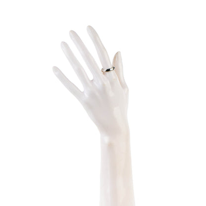 Tiffany Platinum Lucida Band Ring 8.5 2 of 5