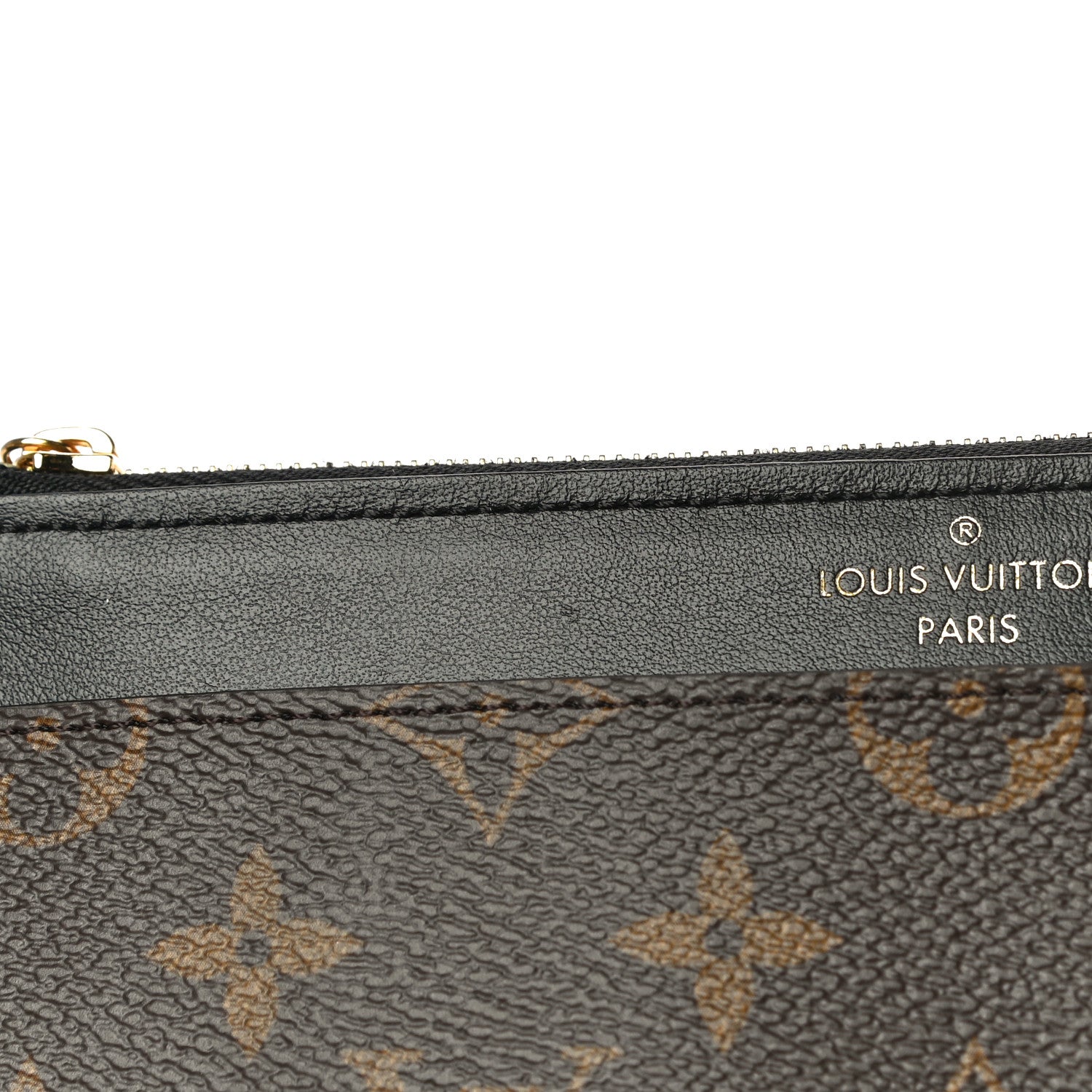 Louis Vuitton Monogram Slim Purse Black 10 of 11