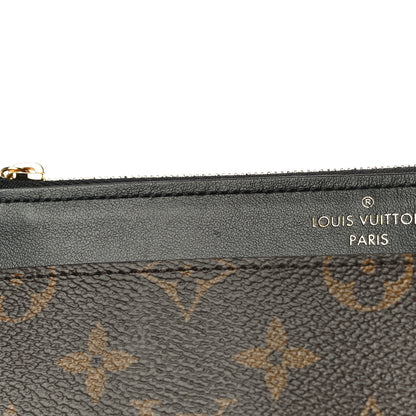 Louis Vuitton Monogram Slim Purse Black 10 of 11