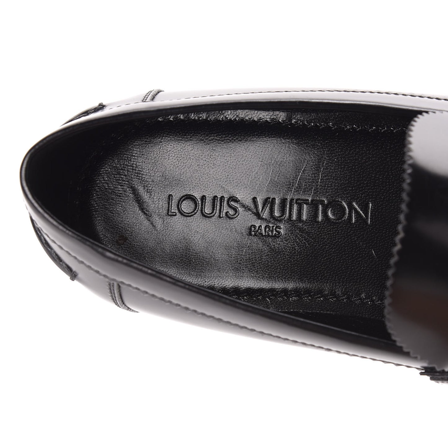 Calfskin Mens Major Loafers 9 Black