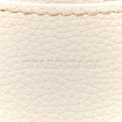 Balenciaga Grained Calfskin Neo Classic Silver Hardware Mini City White 6 of 16