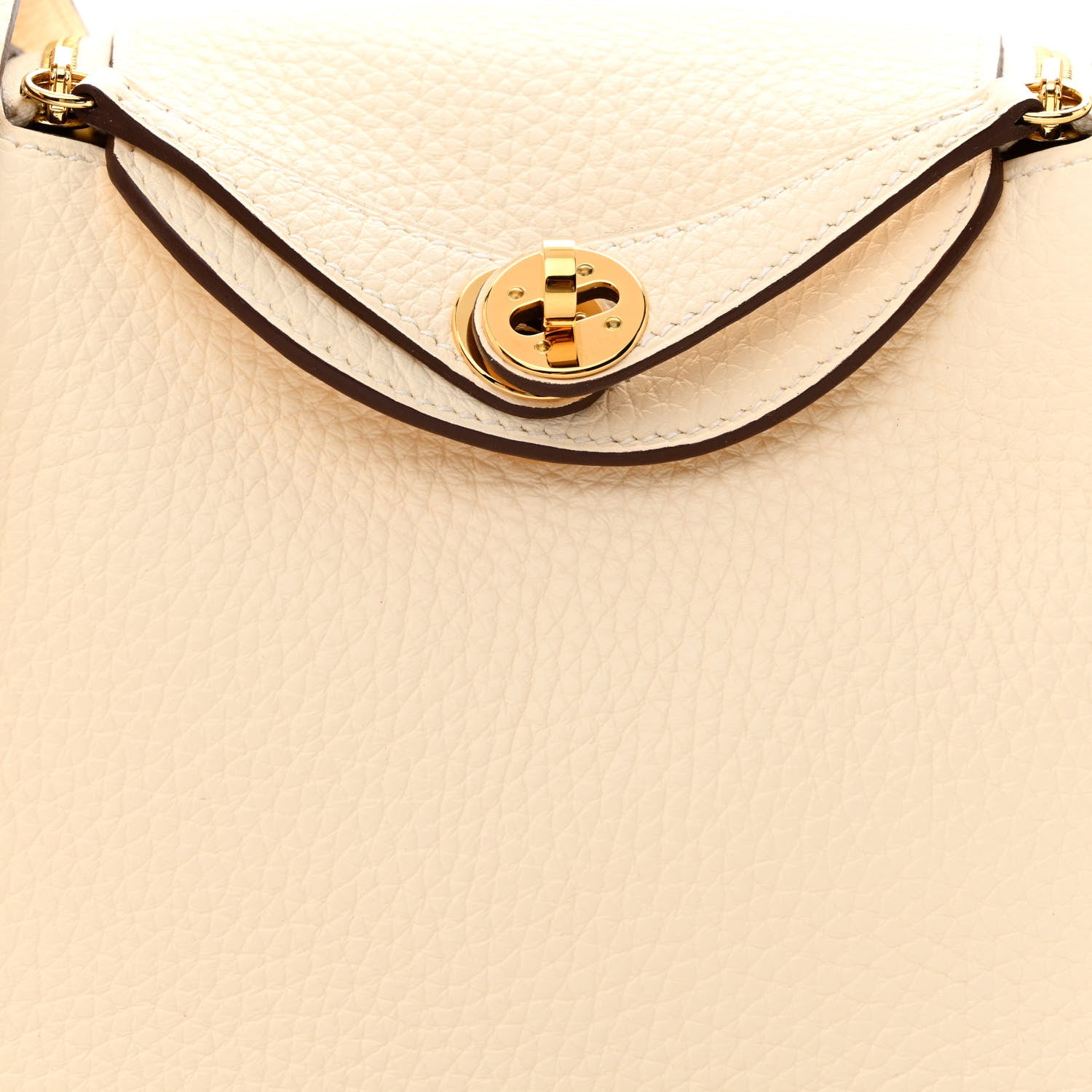 Hermes Taurillon Clemence Mini Lindy 20 Nata 8 of 11