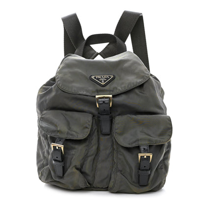 Prada Nylon Vela Small Backpack Anthracite 1 of 12