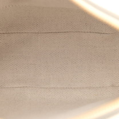 Gucci Sakai Be Green Calfskin Diagonal Stitched Small Blondie Shoulder Bag Mystic White 5 of 10