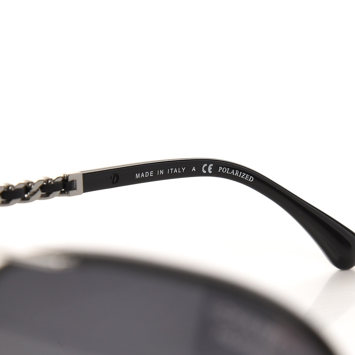 Chanel Pilot Winter Sunglasses 4219-Q Black 5 of 9