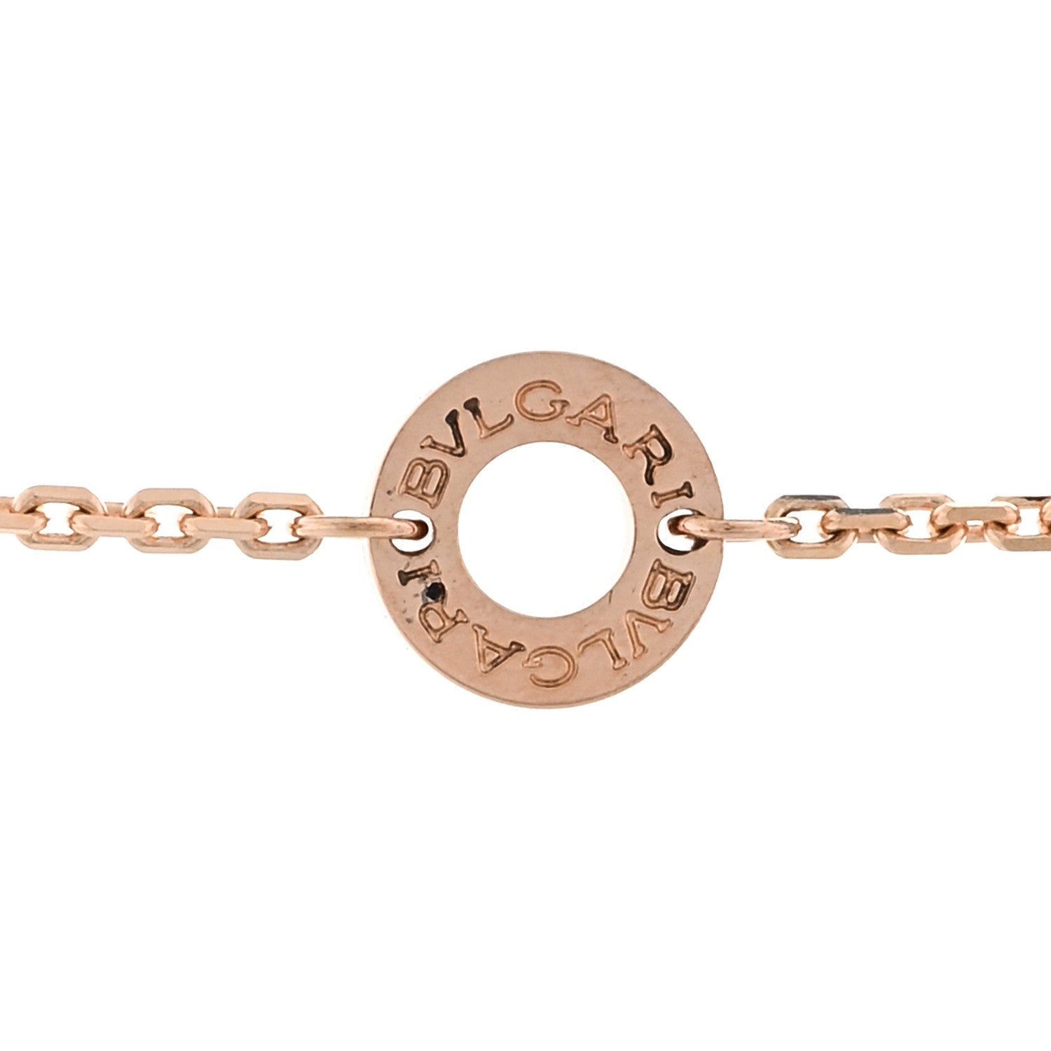 Bulgari 18K Rose Gold Diamond Carnelian Large Divas' Dream Pendant Necklace 4 of 4