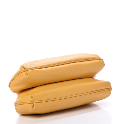 Dolce & Gabbana Calfskin Kiss Lock Frame Chain Bag Yellow 3 of 16