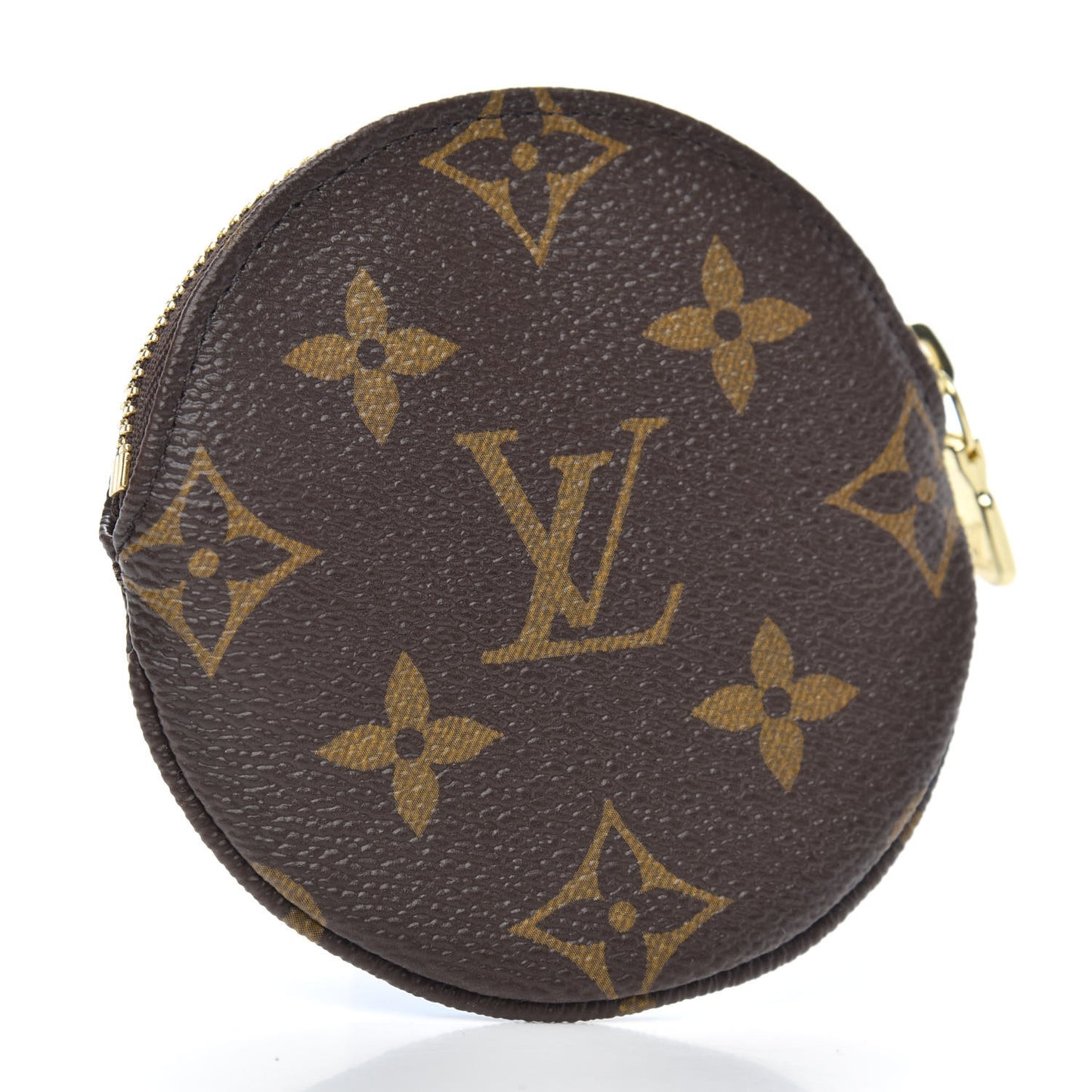 Monogram 2019 Christmas Animation Round Coin Purse Blue
