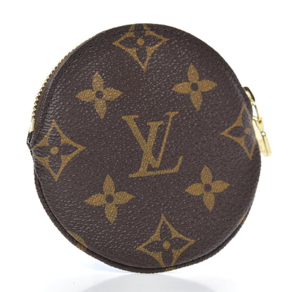 Louis Vuitton Monogram 2019 Christmas Animation Round Coin Purse Blue 3 of 7