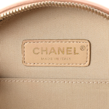Chanel Calfskin Round As Earth Evening Bag Beige 6 of 10