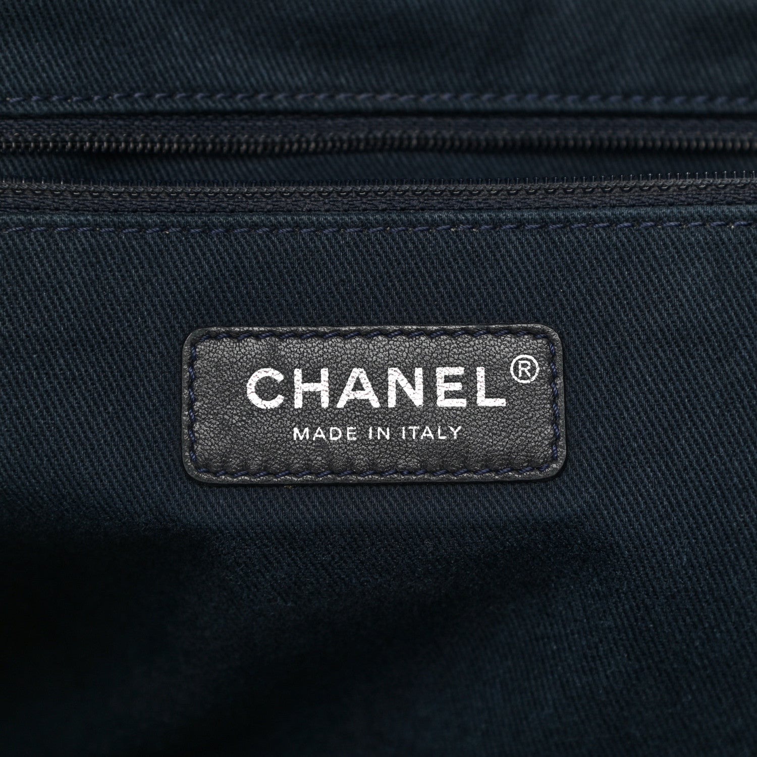 Chanel Canvas Medium Deauville Tote Grey 6 of 15