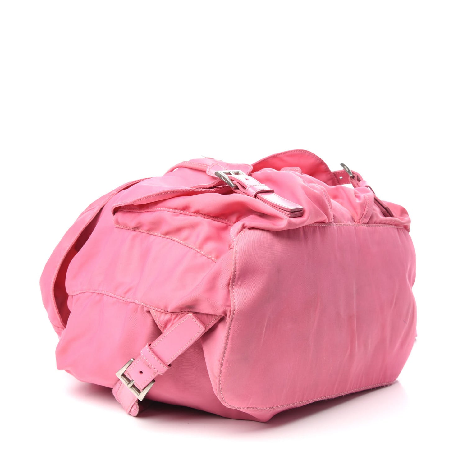 Nylon Vela Medium Backpack Begonia