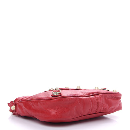 Balenciaga Agneau Giant 12 Gold Hardware Hip Rouge Cardinal 3 of 8